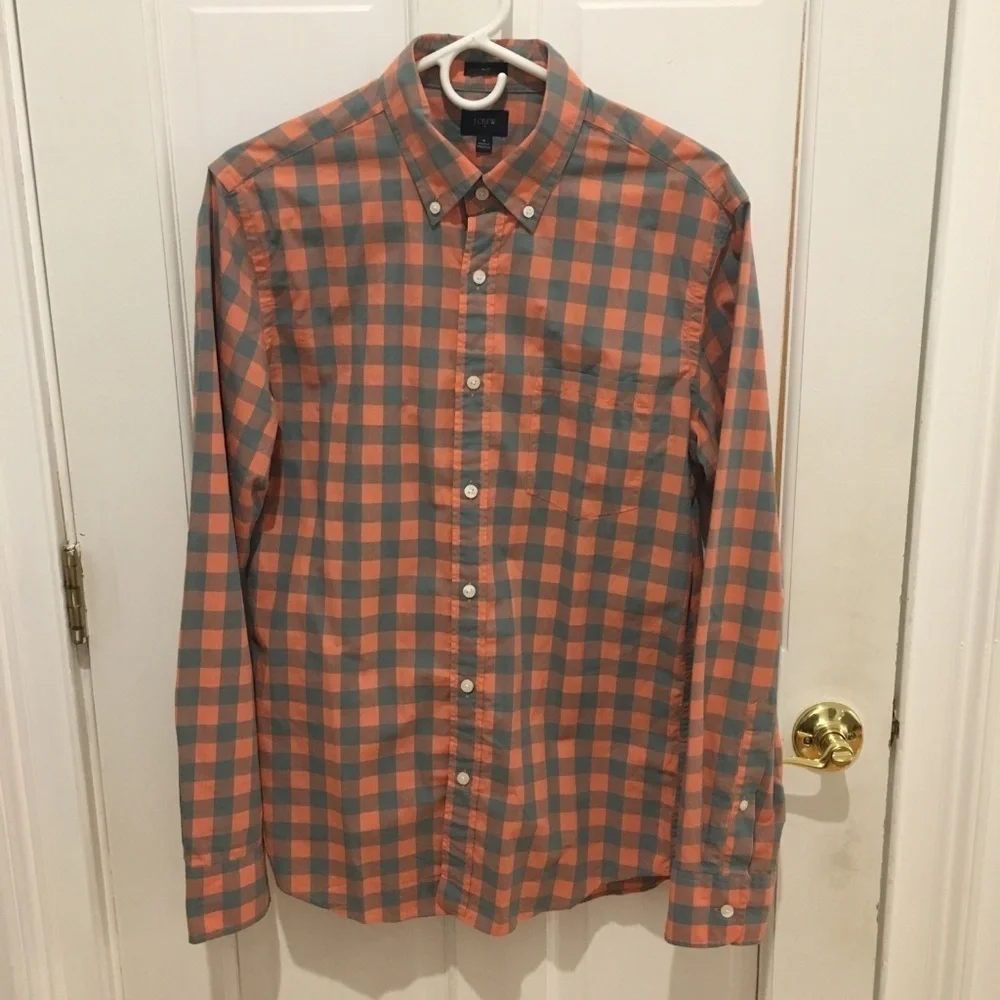J. crew Men's Slim Fit Shirt Size Medium